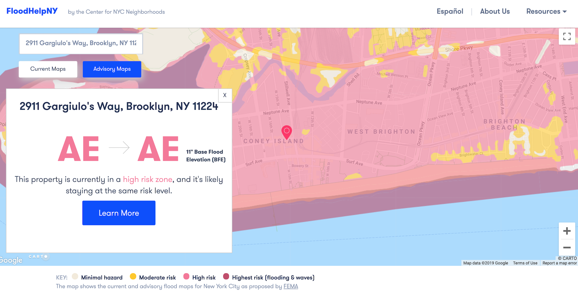 Explore Nyc Flood Zone Maps